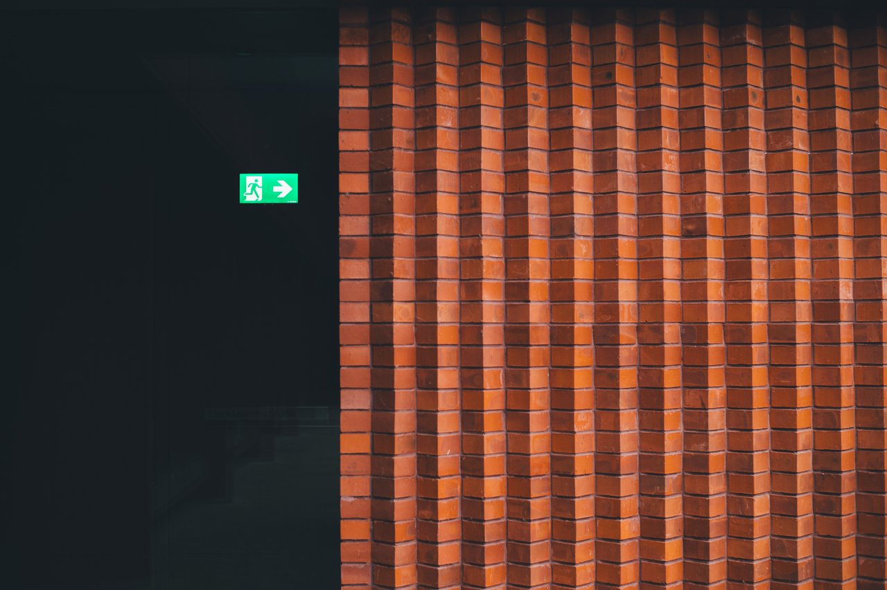 Repeated pattern of brick wall Repeated pattern of brick wall