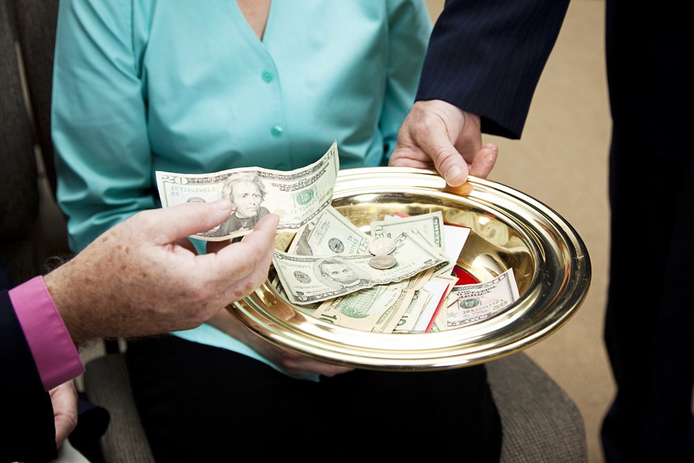 Church Collection Plate Donations Church Collection Plate Donations