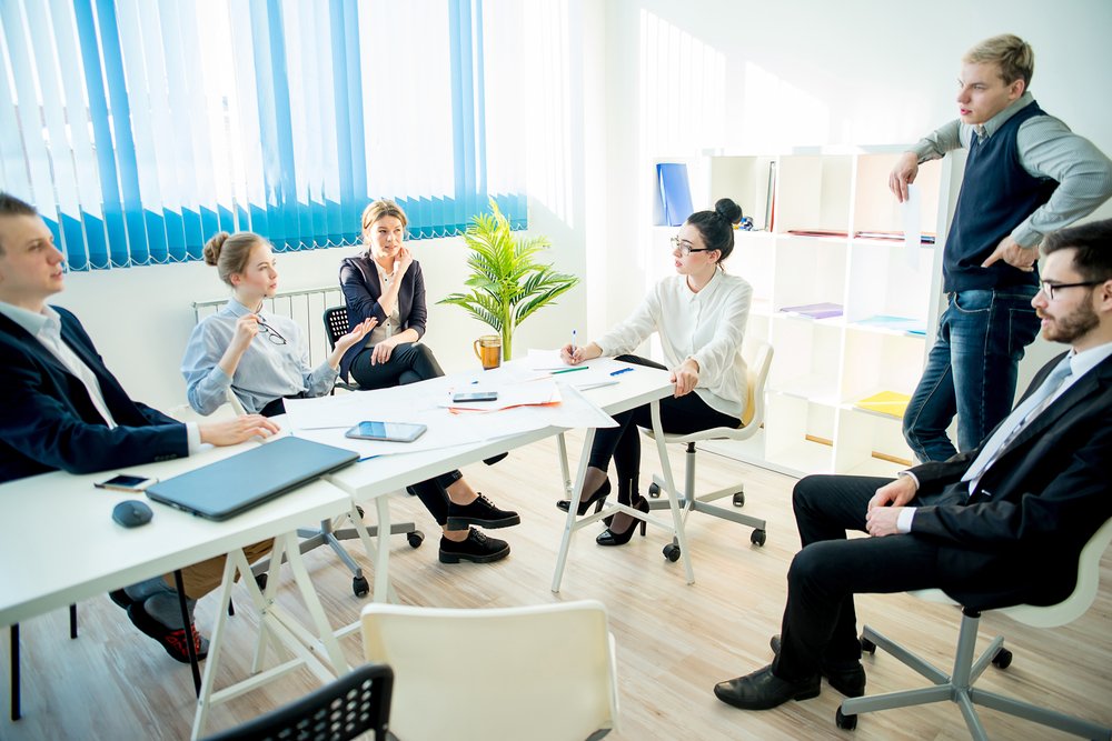 Flexibility with chairs in meeting space Flexibility with chairs in meeting space