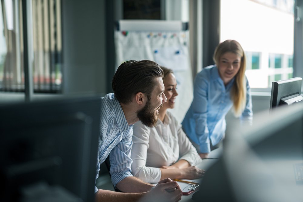 Collect real-time data on how employees interact in the office Collect real-time data on how employees interact in the office