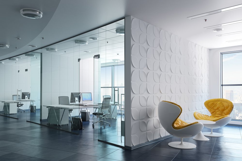 Divide the office into different sections Divide the office into different sections