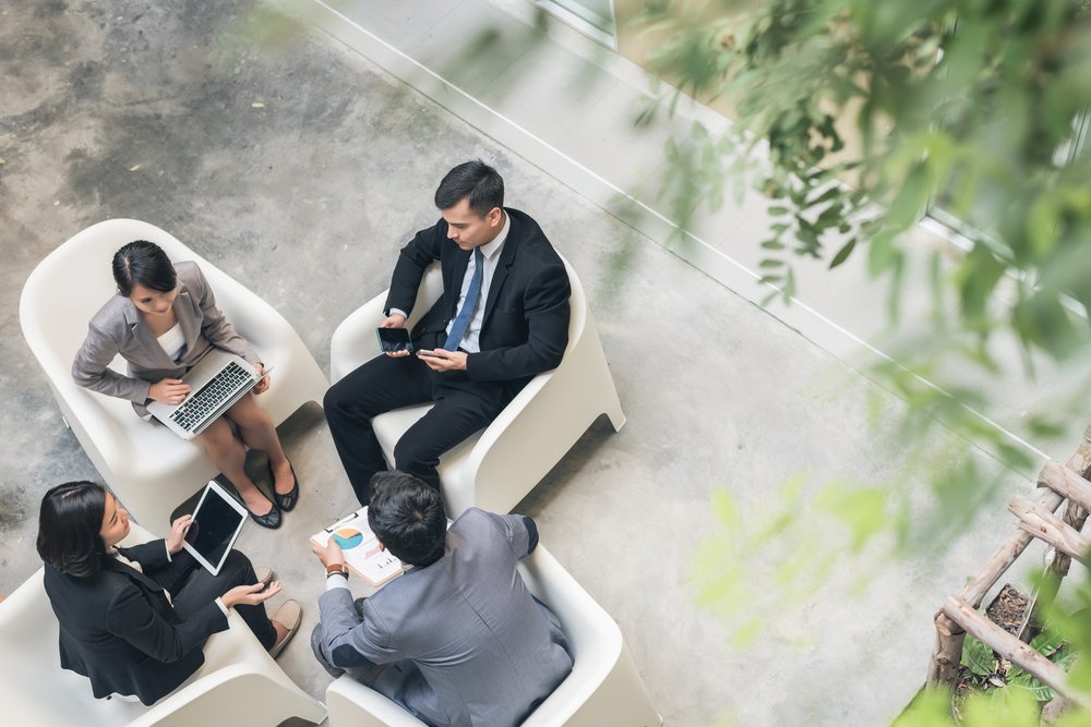 Have meetings outdoors for a natural vibe Have meetings outdoors for a natural vibe
