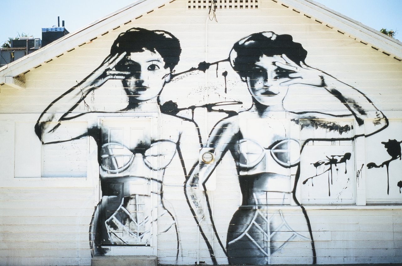 Mural of women Mural of women