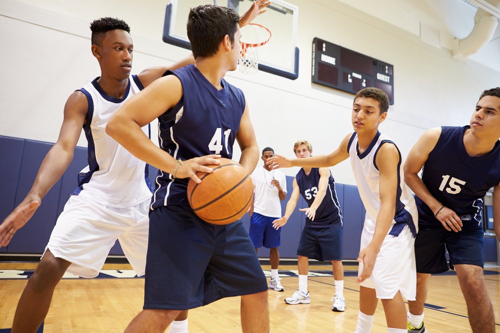 High School Basketball Game High School Basketball Game