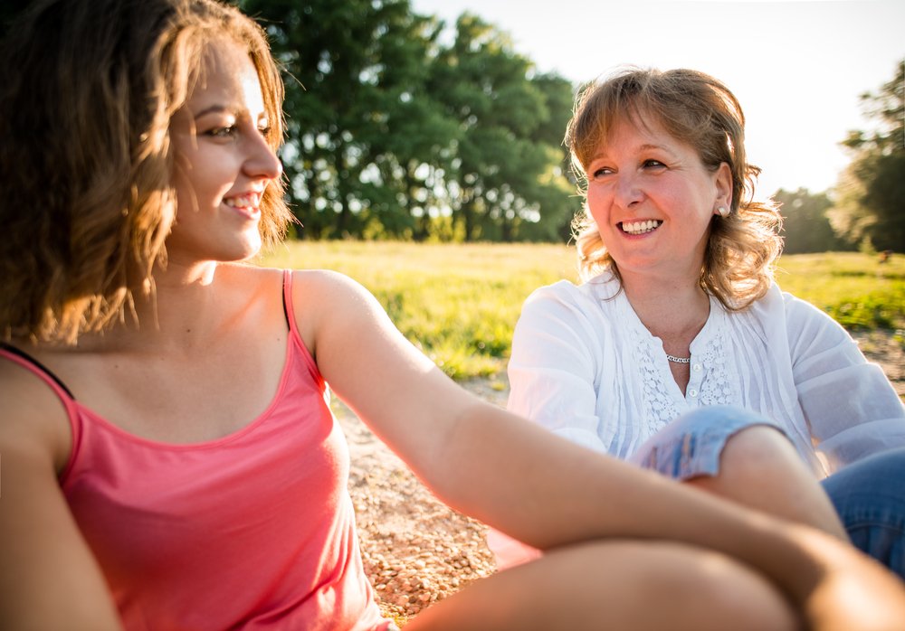 Parent and Teen Conversation Parent and Teen Conversation
