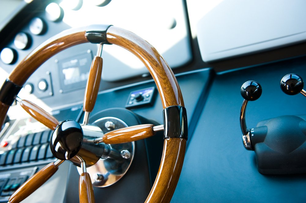 Luxury Yacht Stearing Wheel Luxury Yacht Stearing Wheel
