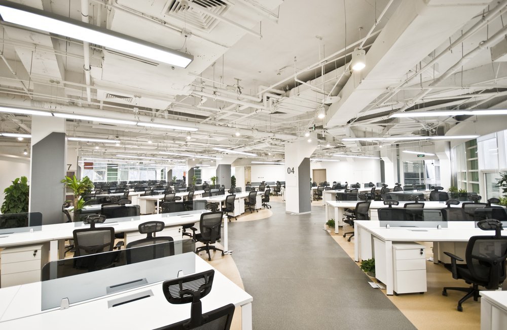 Complex and organized office layout Complex and organized office layout