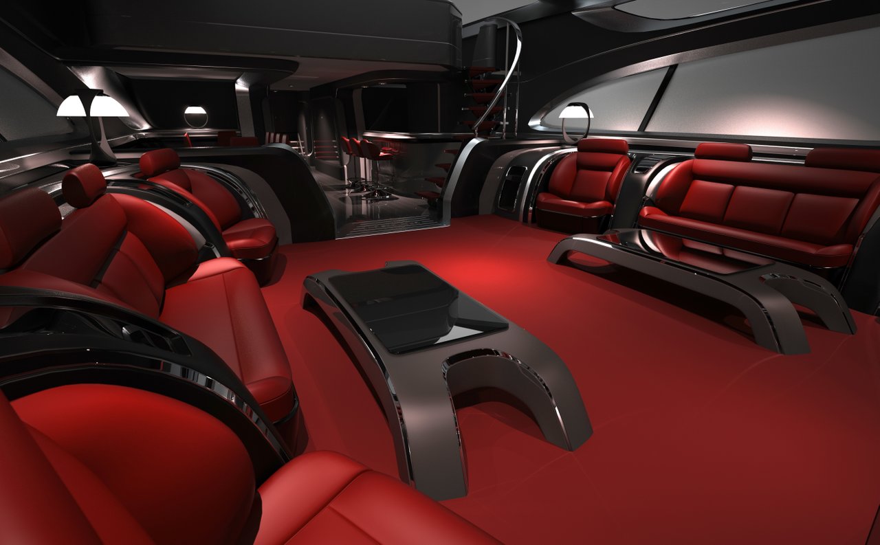Strand Craft 166 Motor Yacht Interior Leather Upholstery Strand Craft 166 Motor Yacht Interior Leather Upholstery