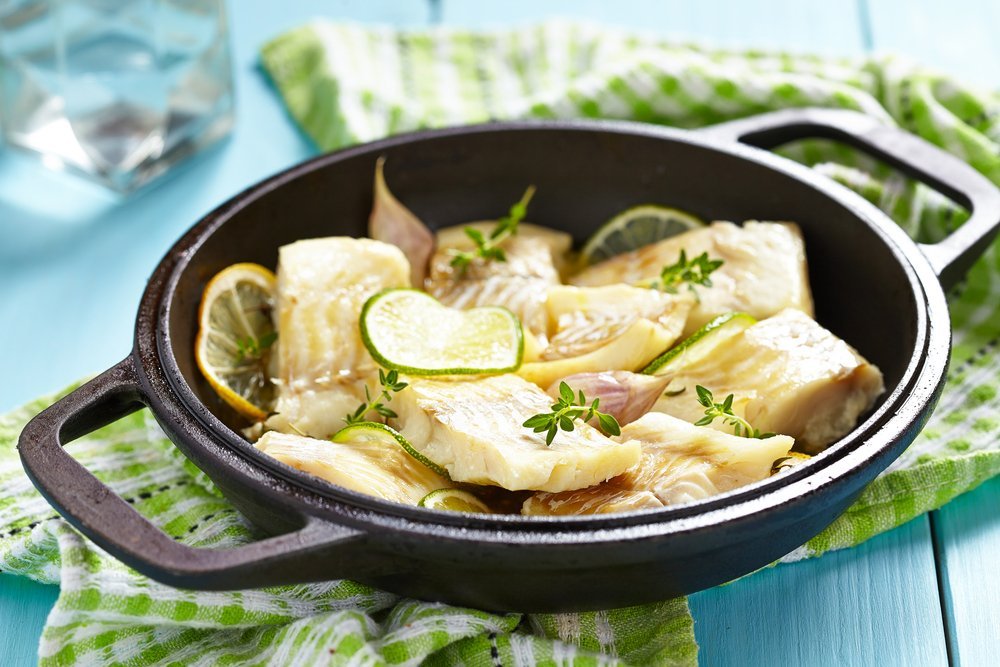 Easy baked tilapia scampi Easy baked tilapia scampi
