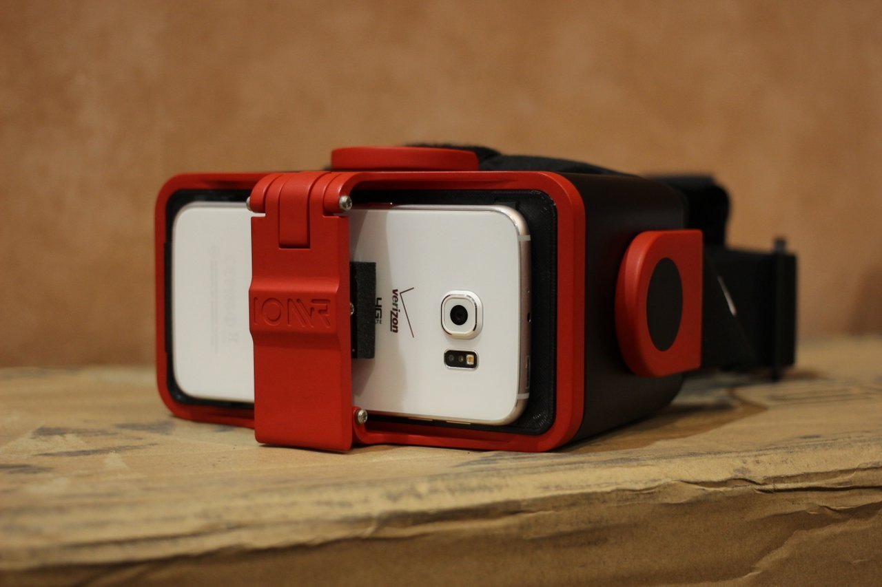 VR headset and phone VR headset and phone